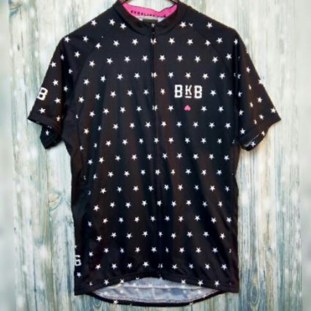 TwinSix bkb4life star print cycling short sleeve